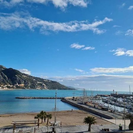 Menton 3 Pieces Vue Mer Bord De Plage Hyper Centre Apartamento Exterior foto